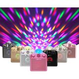 N-GEAR Disco Star 710 Space Pink - Bluetooth Speaker - Karaoke Set - Party Box met Sterrenprojector & 2 Microfoons
