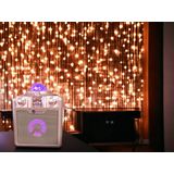 N-GEAR Disco Star 710 Space Pink - Bluetooth Speaker - Karaoke Set - Party Box met Sterrenprojector & 2 Microfoons