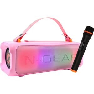 N-Gear Blazooka 703P - Draagbare Bluetooth Speaker - Karaoke Set