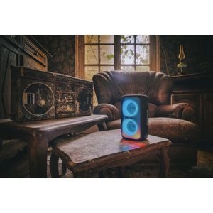 N-GEAR LGP Juke 101 - Draadloze Bluetooth Speaker - Waterproof - RGB Lichtshow - Partybox