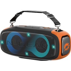 N-Gear Blazooka 830 - Bluetooth Speaker - Karaoke Set - Partybox - IPX5 Waterdicht