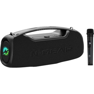 N-GEAR NRG500 - Bluetooth Speaker - Partybox - Zwart - IPX5 Waterdicht