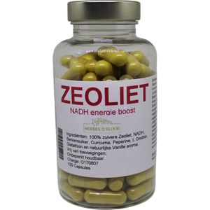 Herbes D'elixir Premium Zeoliet NADH Detox Capsules – 100 Capsules – Natuurlijke Ontgifting en Mineralenboost