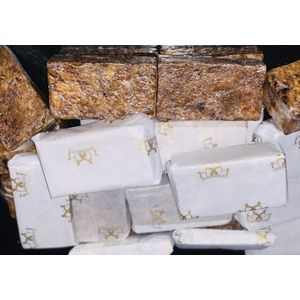 Organic African Black Soap - Biologisch Afrikaanse Zwarte Zeep 100g