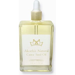 Biologische castor olie - Ricinusolie - Castorolie 100 ml in glas