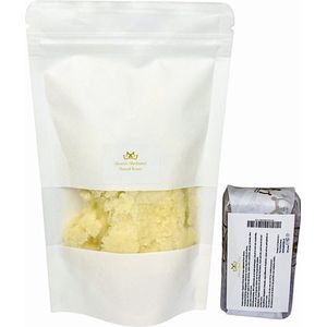 Biologische sheaboter 100 g en biologische African black soap bundle - organic shea butter - Afrikaanse zwarte zeep