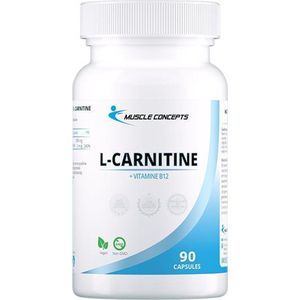 Acetyl L-Carnitine - Aminozuren supplement - 90 capsules- | Muscle Concepts