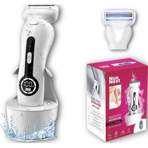 NueNext 3 in 1 Ladyshave Voor Vrouwen Gezicht - Oksels - Benen - Bikinilijn - Scheerapparaat Vrouw - Trimmer dames - Ladyshaves Bikinitrimmer - Oplaadbaar