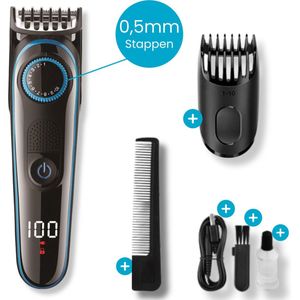NueNext - Baardtrimmer - 20 Lengte-instellingen - Voor Mannen - Body Trimmer - Haartrimmer Lichaam