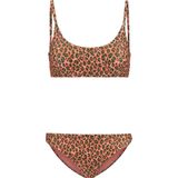 SHIWI Lou Bikini - Roze - Tropical Tiger - Bandeau