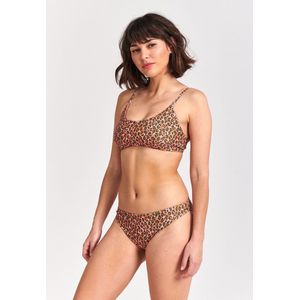 SHIWI Lou Bikini - Roze - Tropical Tiger - Bandeau