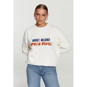 Shiwi Sweater Unisex Mont blanc - jet stream white