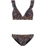 Shiwi Bikini 'Bobby'  blauw / lichtoranje / rosa / zwart