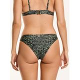 Shiwi - BOBBY FIXED TRIANGLE SET RUFFLE - Triangelbikini - Bosgroen