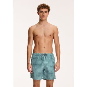 No Excess Mannen Linnen Overhemd Donker Groen XL