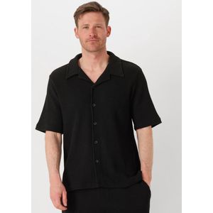 Overhemd - Effen - Katoen - Knoopsluiting - Comfort Fit - Halve Mouw