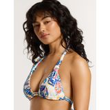 Shiwi Bikini 'Bibi'  blauw / offwhite