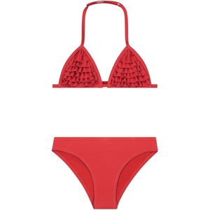 Shiwi Zomer bikini meisjes - hibiscus rood - Lori - triangel set