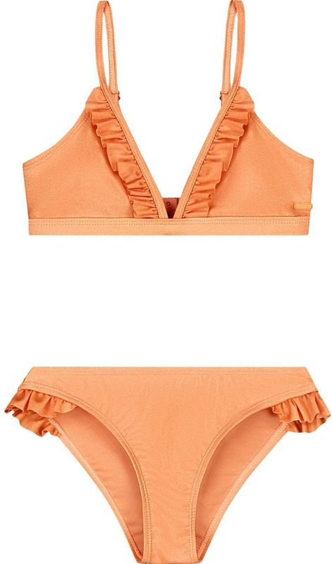 Shiwi - Blake - Triangel Bikini - Oranje Perzik - Zomercollectie