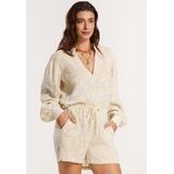 Shiwi - Mila Bohemian - Harembroek - Beige - Katoen - Bloemenprint