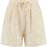 Shiwi - Mila Bohemian - Harembroek - Beige - Katoen - Bloemenprint