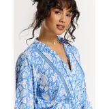 Shiwi - Blouse 'Elsie' - Blauw - Klassieke Blouse