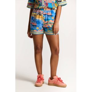 Shiwi - Korte Broek - Beige - Viscose en Linnen