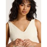 Shiwi - Jumpsuit 'Fiji' - Wit - Katoen - Mouwloos