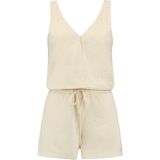 Shiwi - Jumpsuit 'Fiji' - Wit - Katoen - Mouwloos