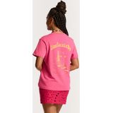 Shiwi Shirt 'Noa'  citroen / lichtroze