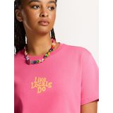 Shiwi Shirt 'Noa'  citroen / lichtroze