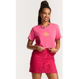 Shiwi Shirt 'Noa'  citroen / lichtroze