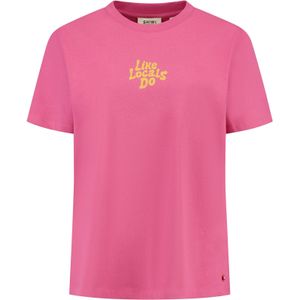 Shiwi Shirt 'Noa'  citroen / lichtroze