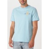 SHIWI - LIAM REGULAR - T-Shirt - Lichtblauw - Katoen