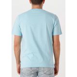 SHIWI - LIAM REGULAR - T-Shirt - Lichtblauw - Katoen