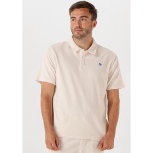 Shiwi - Nico Toweling Polo - Polo Shirt - Ecru - Katoen