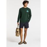 Men - NICK QUICK DRY - Zwembroek - Paars - 6 inch