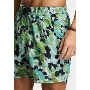 Men - NICK QUICK DRY - Zwembroek - Groen - 6 inch - Sneldrogend