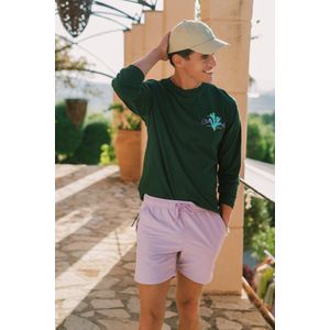 Nick - Quick Dry - Zwembroek - Paars - Gerecycled Nylon