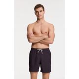 Men - MIKE - Zwembroek - Paars - 7 inch - Regular Fit