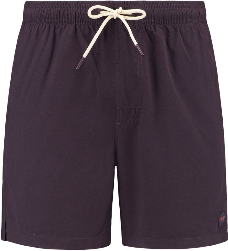 Men - MIKE - Zwembroek - Paars - 7 inch - Regular Fit