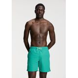 Men - MIKE - Zwembroek - Blauw-Groen - Gerecycled Polyester