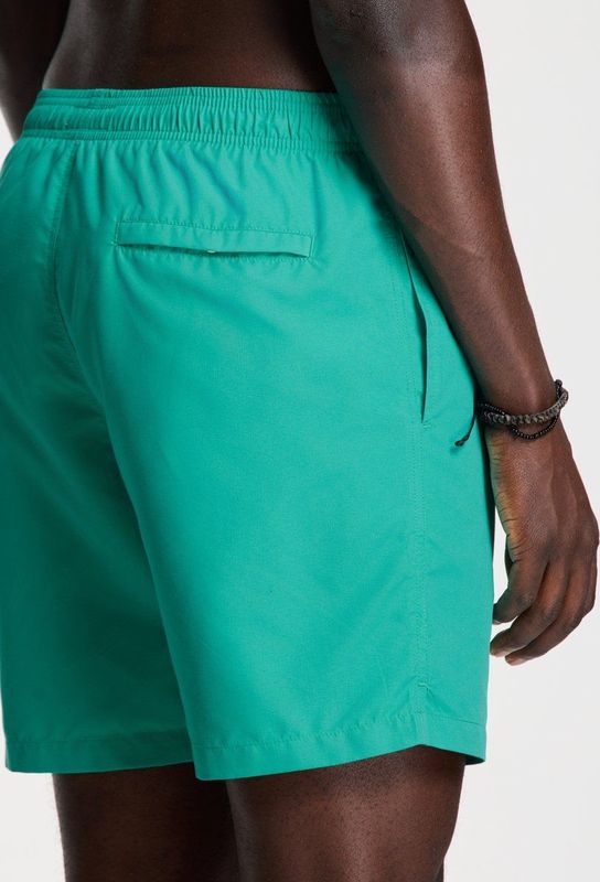 Men - MIKE - Zwembroek - Blauw-Groen - Gerecycled Polyester