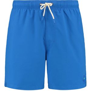 Men - MIKE - Zwembroek - Kobalt Blauw - Gerecycled Polyester, Regular Fit, 7 Inch Lengte
