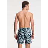 Men - MIKE - Zwembroek - Groen - 7 inch - Gerecycled Polyester