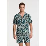 Men - MIKE - Zwembroek - Groen - 7 inch - Gerecycled Polyester