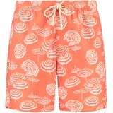 Men - MIKE - Zwembroek - Oranje - 7 inch - Gerecycled Polyester