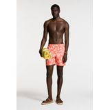 Men - MIKE - Zwembroek - Oranje - 7 inch - Gerecycled Polyester