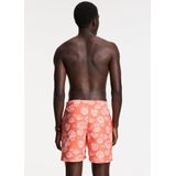 Men - MIKE - Zwembroek - Oranje - 7 inch - Gerecycled Polyester