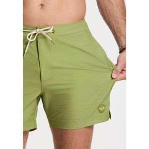 Men - OWEN - Zwembroek - Groen - 5 inch